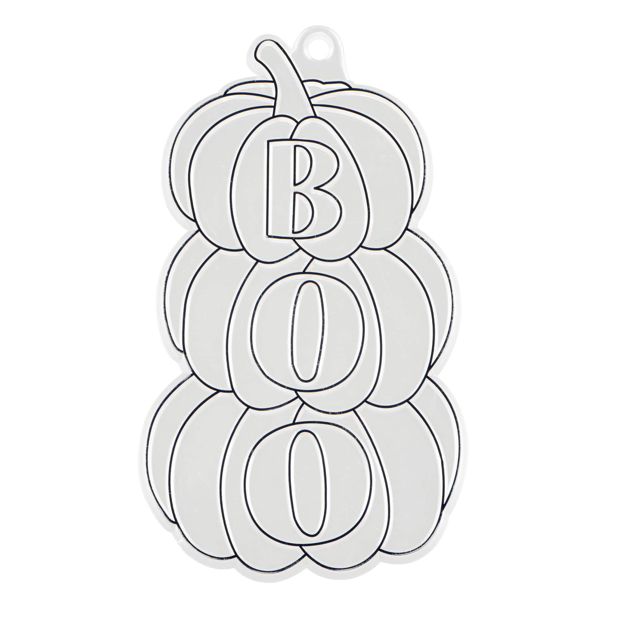 Boo Pumpkins Suncatcher Craft Kit by Creatology™
